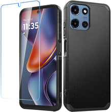 For Motorola Moto G 2025 Case Tough Strong Shockproof Hybrid + Tempered Glass