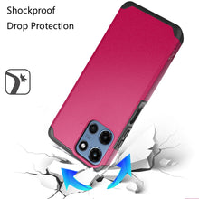 For Motorola Moto G 2025 Case Tough Strong Shockproof Hybrid + Tempered Glass