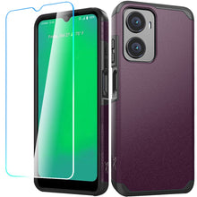 For Cricket Magic 2 5G/AT&T Propel 2 5G Case Strong Shockproof + Tempered Glass