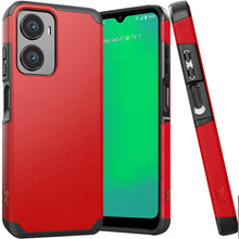 For Cricket Magic 2 5G/AT&T Propel 2 5G Case Strong Shockproof + Tempered Glass