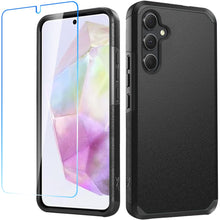 For Samsung Galaxy A36 Tough Strong Hybrid Phone Case Cover + Tempered Glass