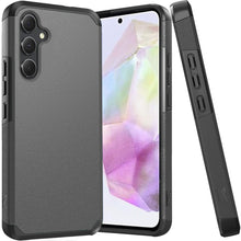 For Samsung Galaxy A36 Tough Strong Hybrid Phone Case Cover + Tempered Glass
