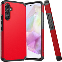 For Samsung Galaxy A36 Tough Strong Hybrid Phone Case Cover + Tempered Glass