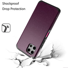 For REVVL 7 5G (2024) Case Dual layers Rugged Cover with Tempered Glass Included