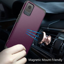 For TCL K11 Case Tough Strong Shockproof Hybrid Phone Cover + Tempered Glass