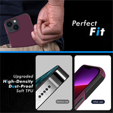 For iPhone 13 Pro 6.1" (Triple Camera) Minimalistic ShockProof Hybrid Case Cover