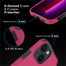 For iPhone 13 Pro 6.1" (Triple Camera) Minimalistic ShockProof Hybrid Case Cover