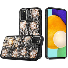For Samsung Galaxy A03s 2022 Full Diamond with Ornaments Case Cover