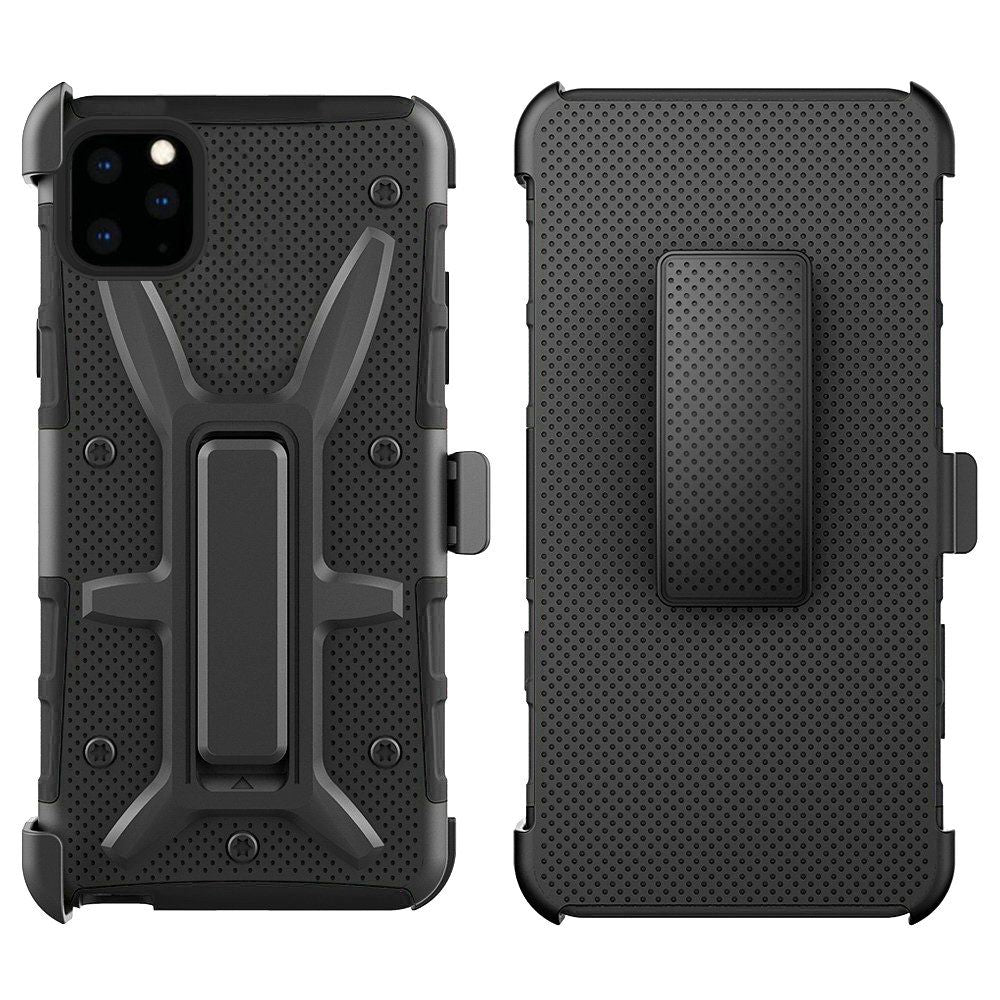 For Apple iPhone 11 Pro MAX (XI6.5) Ultimate Holster Kickstand Clip Case Cover